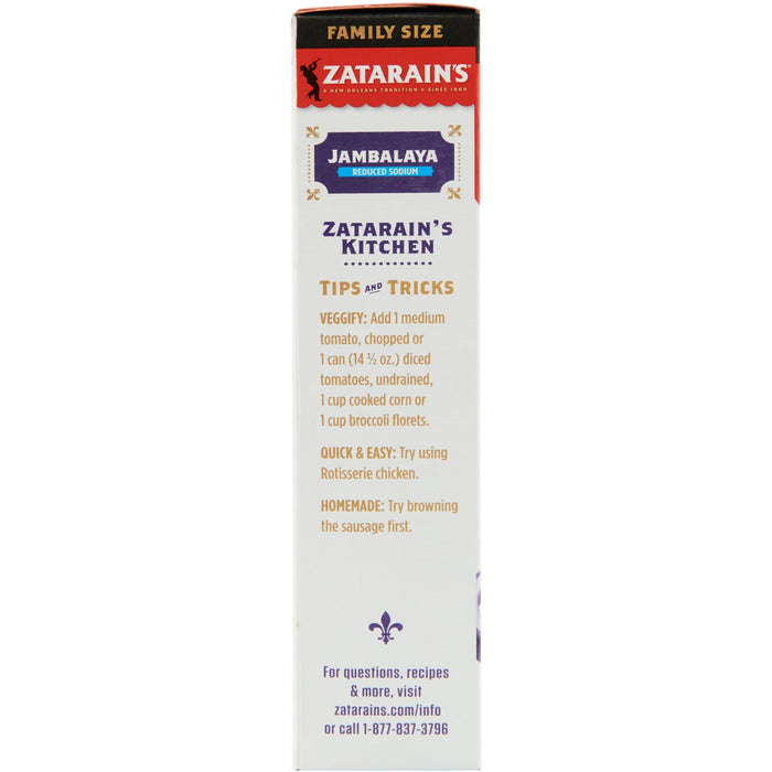 Zatarains Jambalaya Kitchen tips and tricks for making a delicious meal.