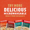 Zatarain's offers a variety of microwaveable meals, including Cajun-Style Chicken Carbonar, Bourbon Chicken Pasta, Shrimp Alfredo, and Blackened Chicken Alfredo.