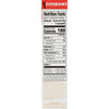 Zatarain's nutrition facts label for their long grain parboiled rice mix.