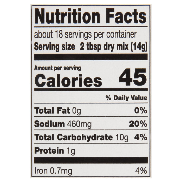 Zatarain's® New Orleans Style Hot & Spicy Chicken Fry Mix, 9 oz