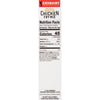 Zatarain's Southern Buttermilk Chicken Fry Mix nutrition facts label.