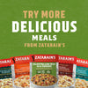 A variety of Zatarain's frozen meals are displayed with the text "Try More Delicious Meals From Zatarain's" above them.