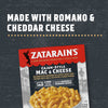 A box of Zatarain's Cajun-Style Mac &amp; Cheese, made with Romano and Cheddar cheese.