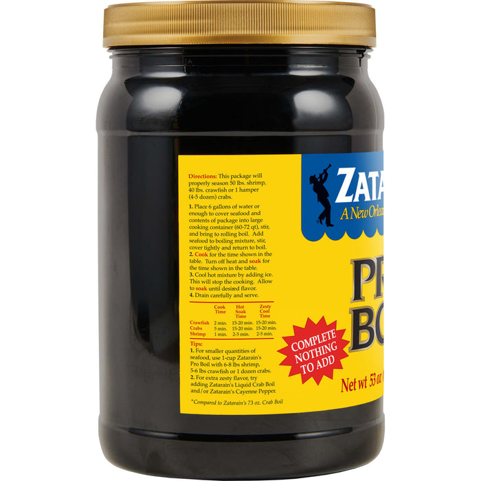 Zatarain's Seafood Pro-Boil, 53.0 oz