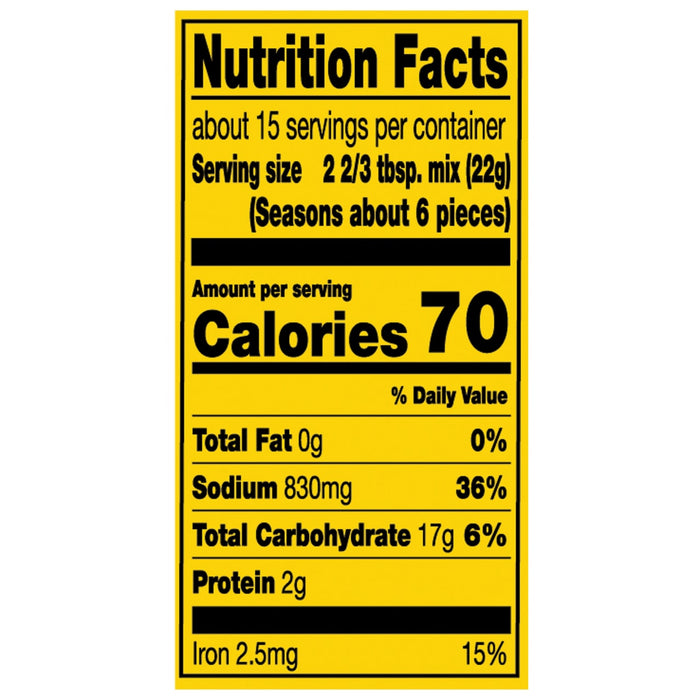 Zatarain's® Seasoned Shrimp Fri, 12 oz