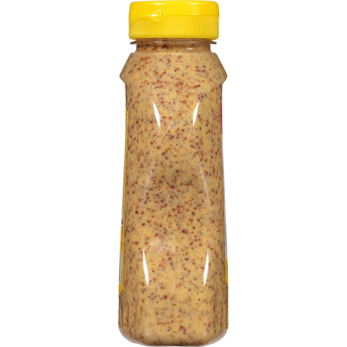 A bottle of French's Mustard.