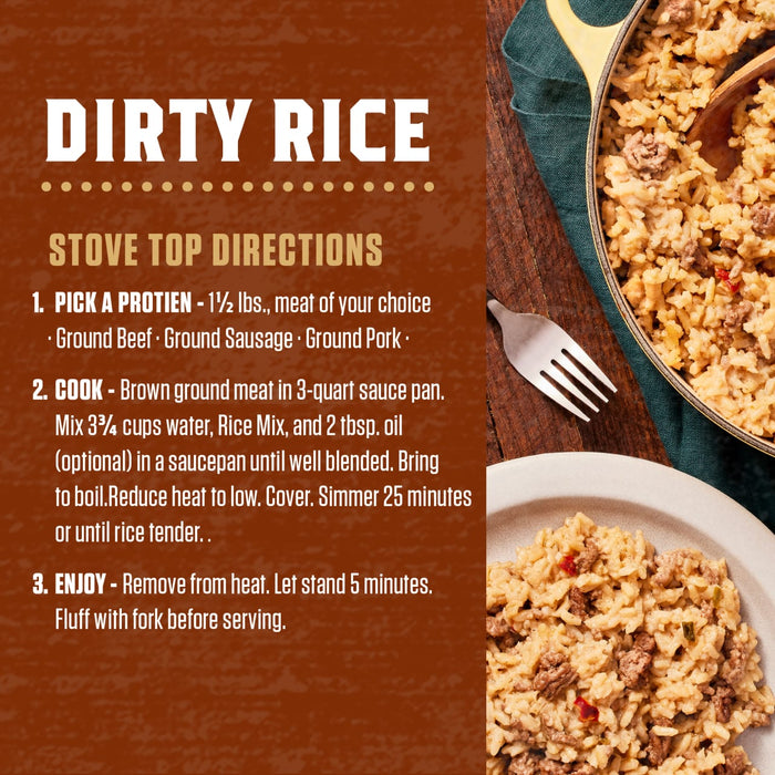 Zatarain's® Family Size Dirty Rice Mix, 12 oz