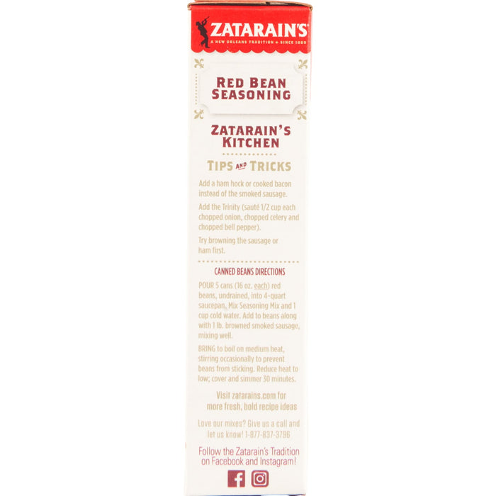 Zatarain's® Red Bean Seasoning, 2.4 oz