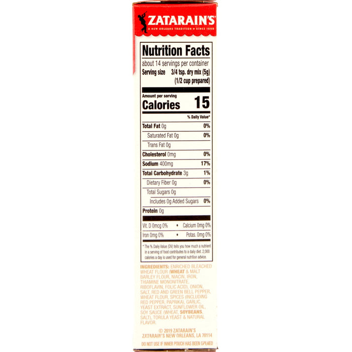 Zatarain's® Red Bean Seasoning, 2.4 oz