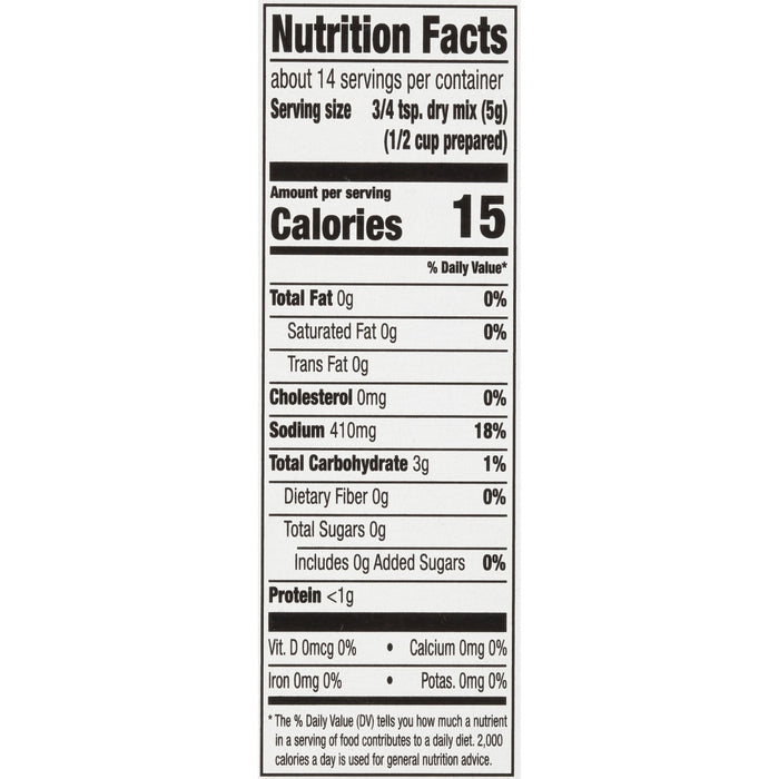Zatarain's® White Bean Seasoning Mix, 2.4 oz