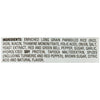 The ingredients label for Zatarains Regular Yellow Rice Mix Long Grain 51 Oz lists components such as enriched rice, onion, and various spices.