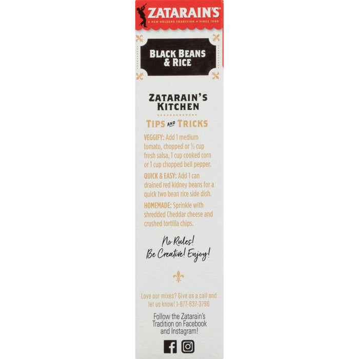 Zatarain's Black Beans &amp; Rice Kitchen tips and tricks for making a delicious meal.