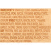 A list of ingredients for a product, including rice, wheat flour, soy protein, and spices.