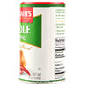 A Zatarain's Creole Seasoning container with a red lid and a green label.