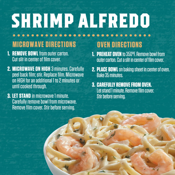 Zatarain's® Frozen Shrimp Alfredo, 10.5 oz