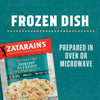 A box of Zatarain's New Orleans Style Shrimp Alfredo frozen meal.