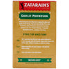 A box of Zatarain's Garlic Parmesan Rice Mix is shown.