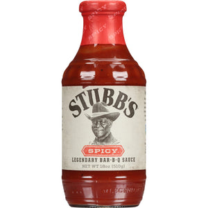 Stubb's® Spicy Barbecue Sauce, 18 oz