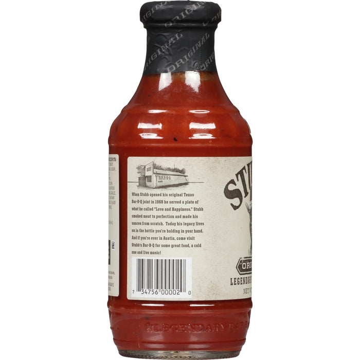 Stubb's® Original Barbecue Sauce, 18 oz