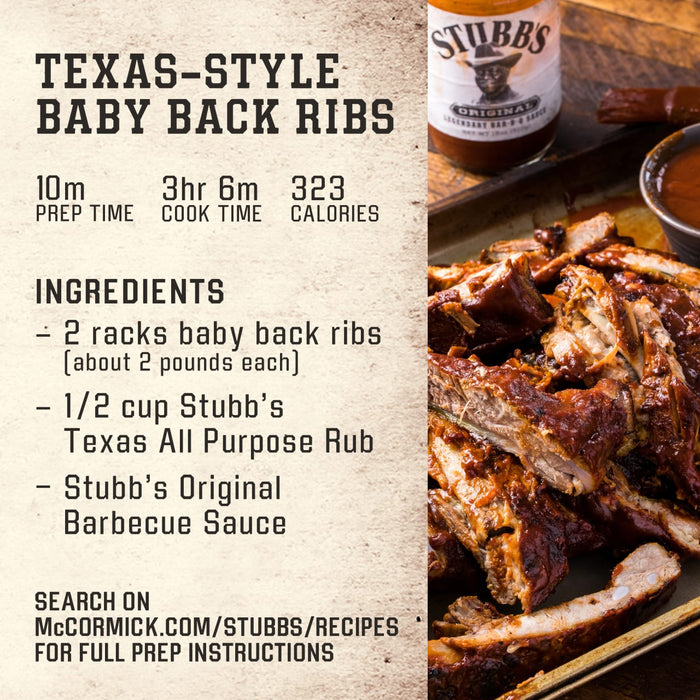 Stubb's® Original Barbecue Sauce, 18 oz