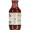A bottle of Sara Lee's Smokey Mesquite BBQ Sauce.