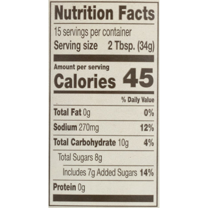 Stubb's® Hickory Bourbon Barbecue Sauce, 18 oz