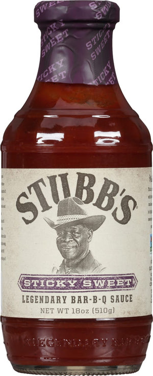Stubb's® Sticky Sweet Barbecue Sauce, 18 oz