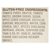 A list of gluten-free ingredients for a product.