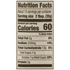A nutrition facts label for Stubbs Sweet Barbeque Sauce Glass Bottle 18 Oz showing 60 calories and 11 grams of added sugars per serving.