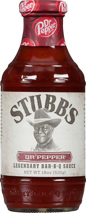 Stubb's® Dr Pepper Barbecue Sauce, 18 oz