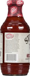 Stubb's® Dr Pepper Barbecue Sauce, 18 oz