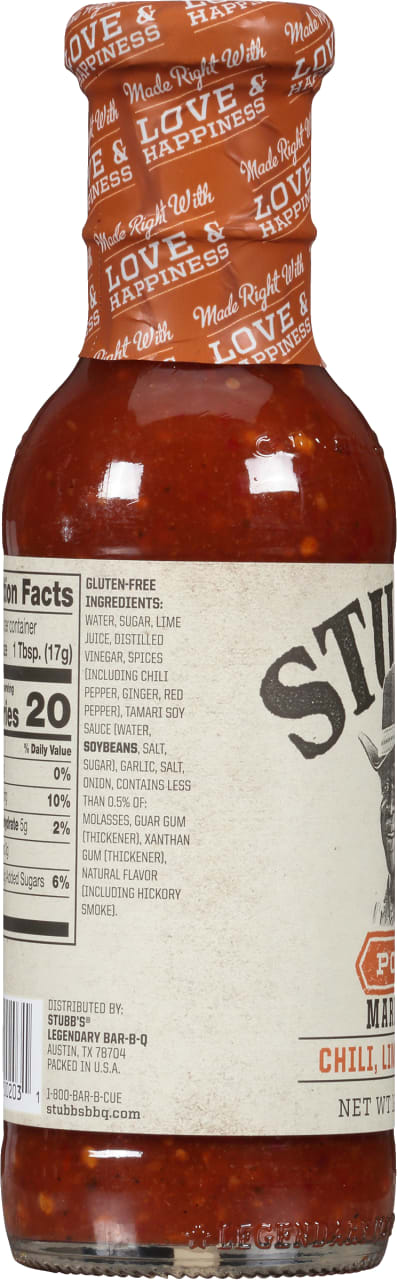 Stubb's® Chili, Lime & Ginger Pork Marinade, 12 oz