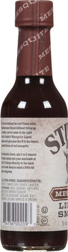 A bottle of Stubb's Mesquite Liquid Smoke.