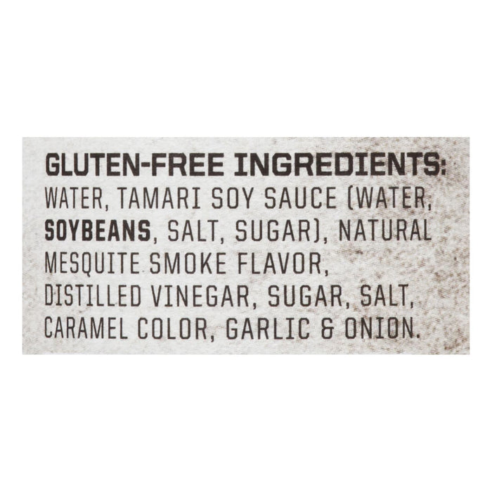 A list of gluten-free ingredients for a product.