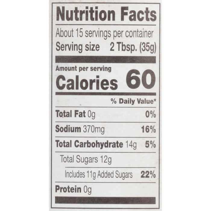 Stubb's® Sweet Honey & Spice Legendary Bar B Q Sauce, 18 oz