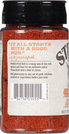A jar of Stubb's Pork Rub with a quote from C.B. Stubblefield on the label.