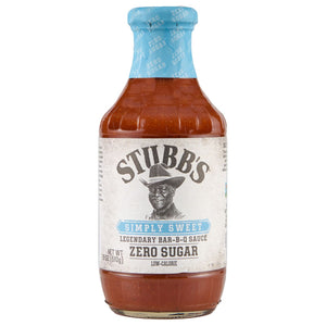 Stubb's® Simply Sweet Reduced Sugar BBQ Sauce, 18 oz