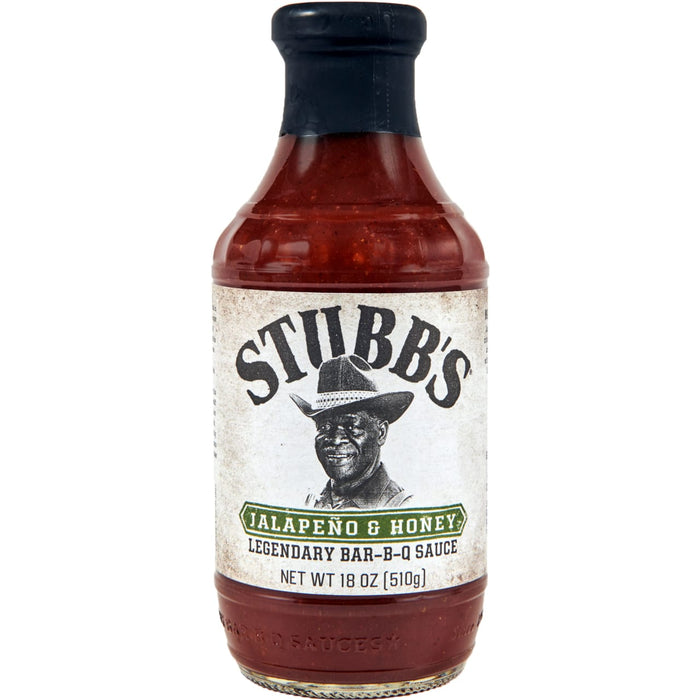 Stubb's® Jalapeño & Honey Bar-B-Q Sauce, 18 oz