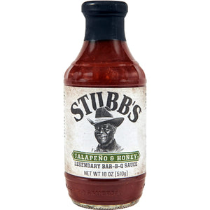 Stubb's® Jalapeño & Honey Bar-B-Q Sauce, 18 oz