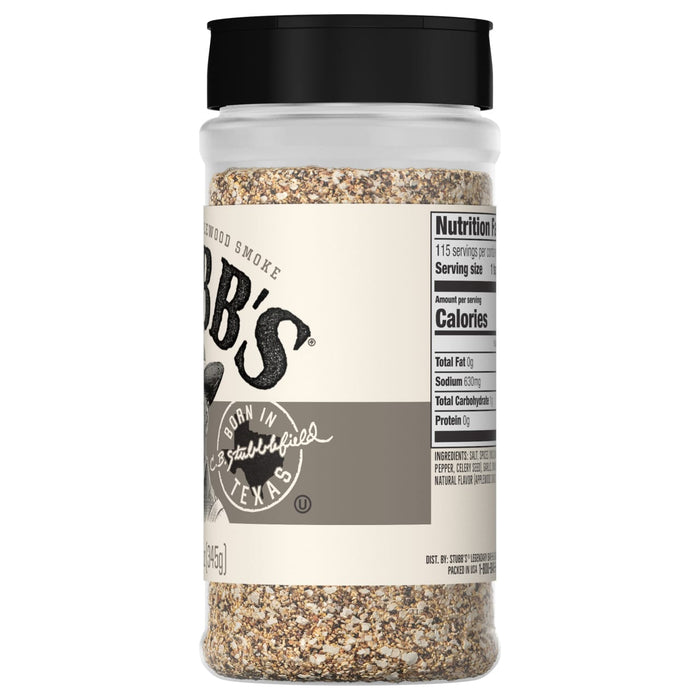 A bottle of Stubb's Applewood Smoked Seasoning.