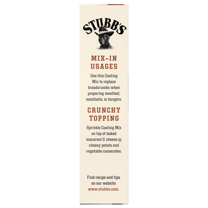 A Stubbs logo with a cowboy illustration and information about the product's uses.