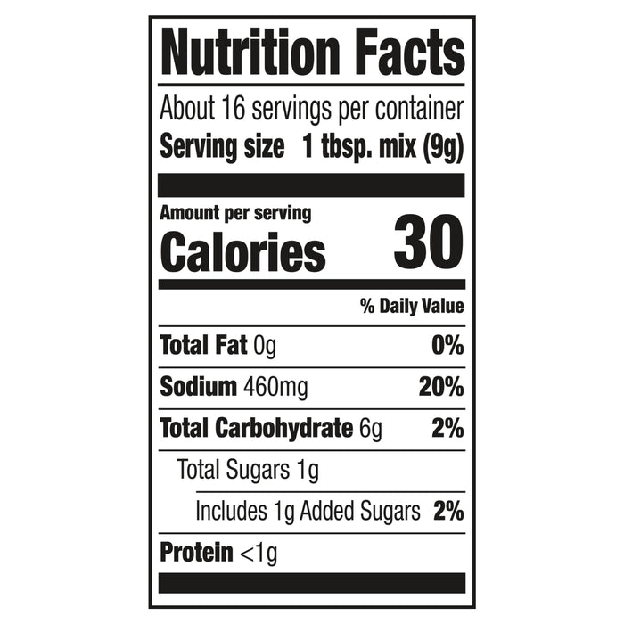 Stubb's® Pork Seasoned Coating Mix, 5 oz