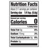 The nutrition facts label for Stubb'S, 4.62 Oz, indicating that one 1/4 tsp serving contains 0 calories, 0g of fat, 75mg of sodium, and 0g of carbohydrates.