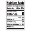 The nutrition facts label for Stubb'S, 5.04 Oz, indicates that a 1/4 teaspoon serving has 0 calories, 0g of fat, and 75mg of sodium.