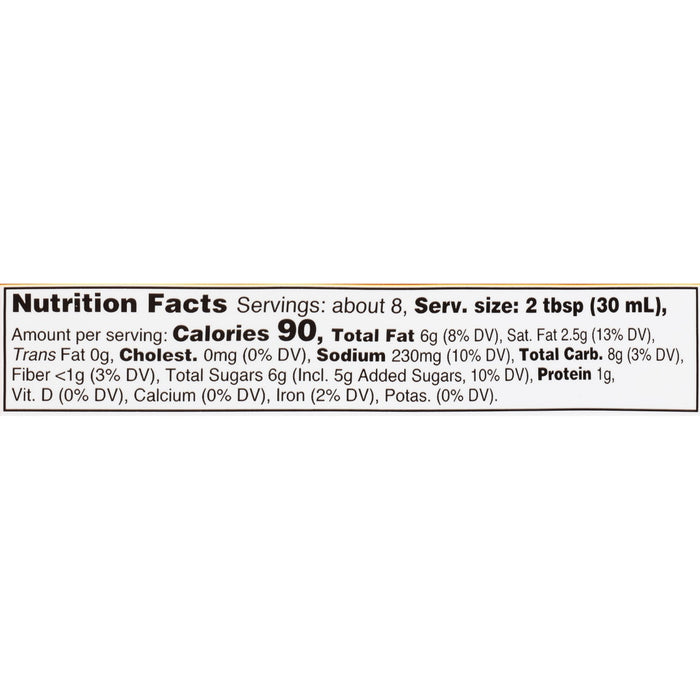 Thai Kitchen® Gluten Free Peanut Satay Sauce, 8 fl oz