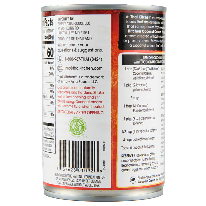 Thai Kitchen® Unsweetened Coconut Cream (6-Pack)