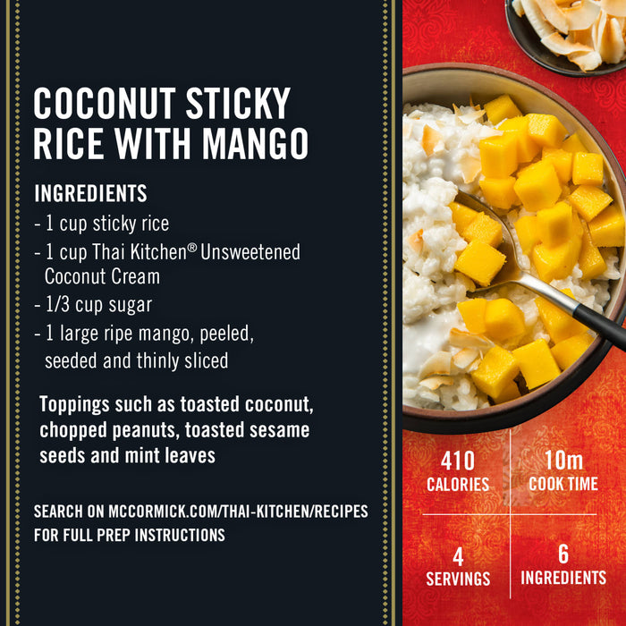 Thai Kitchen® Unsweetened Coconut Cream (6-Pack)