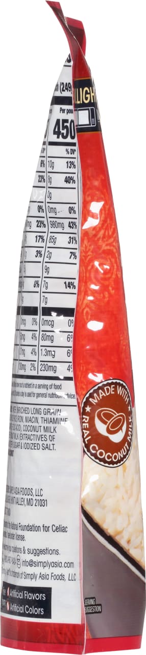 Thai Kitchen® Ready to Heat Coconut Rice, 8.8 oz