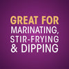 Text that reads Great for marinating, stir-frying &amp; dipping