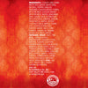 The back of a package of Thai Kitchen, 9.0 Oz, shows the ingredients list and distributor information from McCormick &amp; Co., Inc. against a red patterned background.